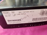 Browning Model 52 NEW IN BOX - 21 of 21