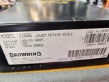Browning 1886 High-Grade Carbine NEW IN BOX - 15 of 16