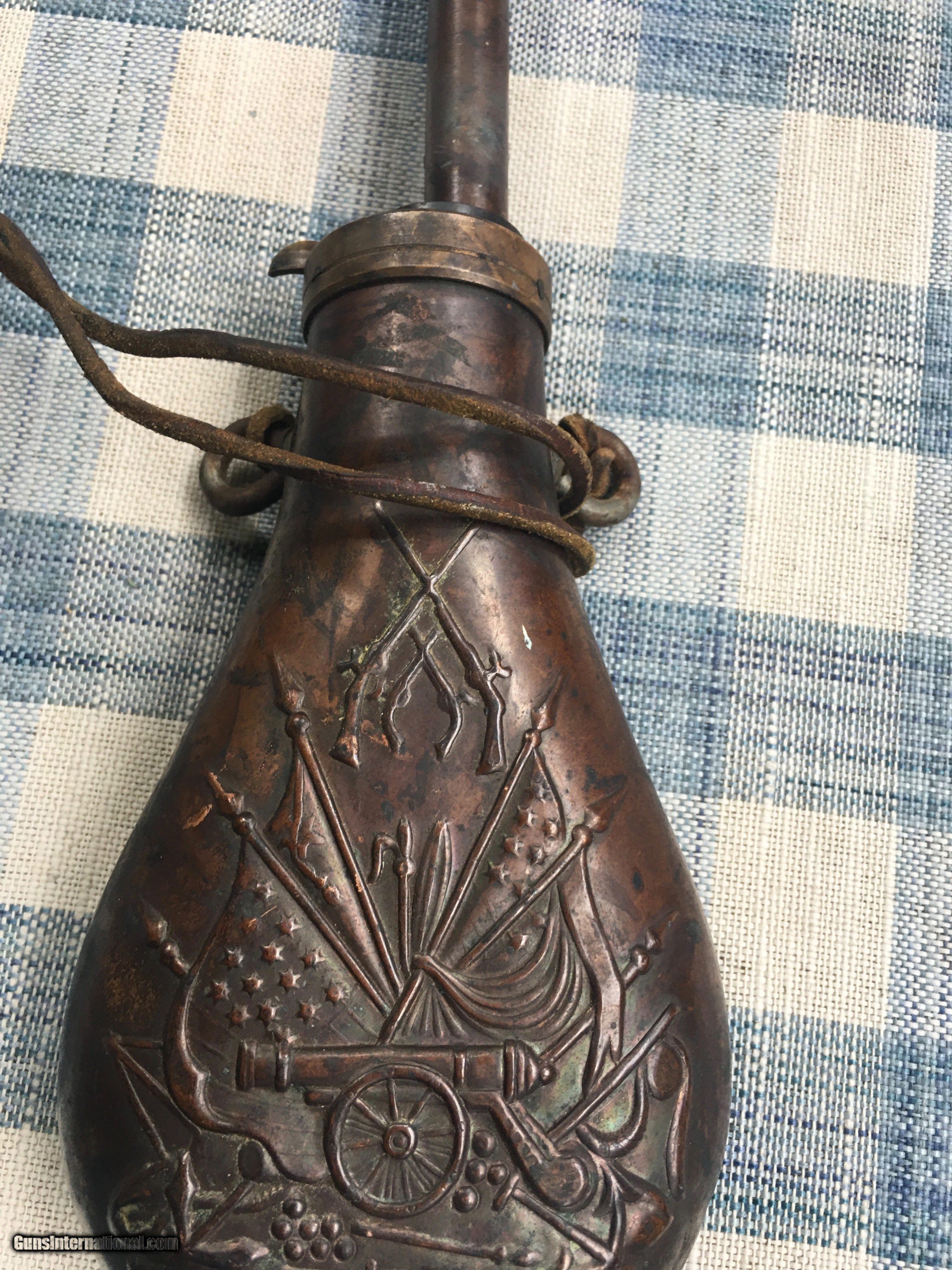 Civil War Era Powder Flask