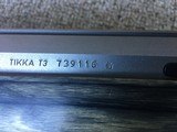 Tikka T3, by Sako, Finland, Original box , 270 Stainless Laminate, Outstanding wood - 6 of 10