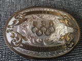 Original 1988USATeam Olympic Sterling belt Buckle - 1 of 4