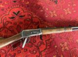WINCHESTER 1894, OR 94
CARBINE , 1946, ALL ORIGINAL FAMILY GUN , FLAT BAND ,LONG WOOD 32 SPECIAL - 10 of 12