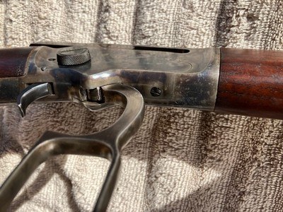 MARLIN 39, HIGH
CONDITION 100 YR OLD
OCTAGON, ALL ORIGINAL 