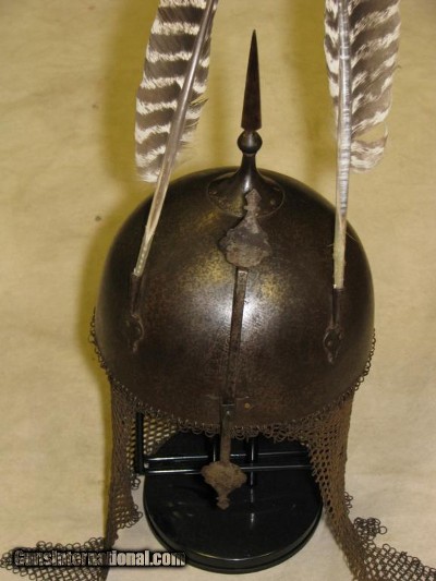 Indo Persian Helmet Kulah Khud Mid 17th Century - Image 3 of 6
