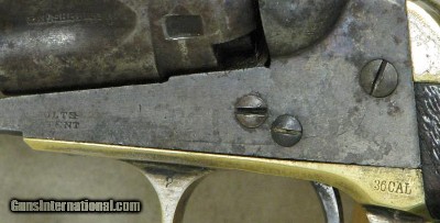 Colt 1862 Pocket Police Revolver .36 Caliber S/N 7997XX - Image 5 of 9