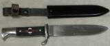 German Nazi Youth Knife & Scabbard with Issue Tag RZM M7/M13 * Unissued - 8 of 8