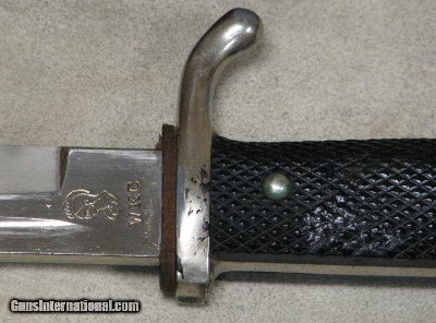 German WWII Mauser K98 Dress Bayonet & Scabbard * WKC Blade - Image 3 of 3