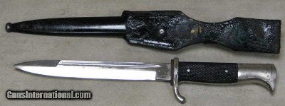 German WWII Mauser K98 Dress Bayonet & Scabbard * WKC Blade - Image 2 of 3