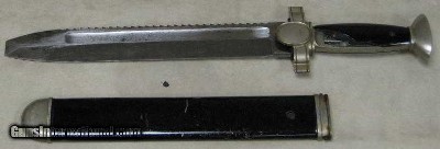 WWII German Red Cross Enlisted Hewer / Dagger & Scabbard