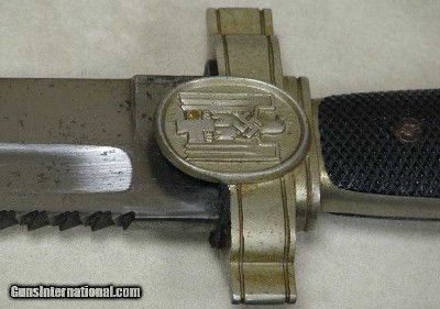 WWII German Red Cross Enlisted Hewer / Dagger & Scabbard - Image 5 of 5