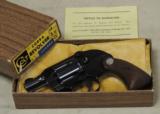 Colt Cobra Snub Nose .38 Special Revolver *Rare Factory Shrouded Hammer* S/N 161095 - 1 of 7