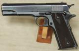Colt Commercial Government Model 1911 High Polish Blue Pistol .45 ACP Caliber S/N C124765 - 5 of 5