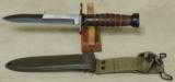 U.S. M4 Fighting Knife Bayonet & U.S. M8A1 Scabbard * Kiffe Japan - 3 of 3