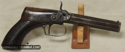 Joseph Egg Saw Handle Percussion Pistol S/N None