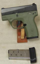 Beretta BU9 Nano OD Green 9mm Caliber Pistol S/N NU059533 - 1 of 5
