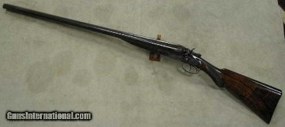 W & C Scott & Son London 10 GA Shotgun S/N 35031