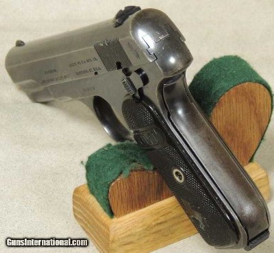 Colt Model 1903 Hammerless Pistol .32 Caliber S/N 253719xx - Image 3 of 5