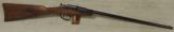 Deutsch Werke Erfurt Model 1 Hinge Breech .22 Short Caliber Rifle S/N 1139xx