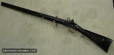 1800 Tatham & Egg O/U Flintlock Shotgun w/ Sliding Bayonet * Makers Registered To The King Of England - Image 4 of 13