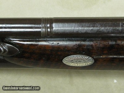 1800 Tatham & Egg O/U Flintlock Shotgun w/ Sliding Bayonet * Makers Registered To The King Of England - Image 5 of 13