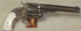 Uberti 1875 No. 3 Top Break Nickel .45 Colt Caliber Revolver NIB S/N F10670 - 2 of 7