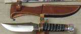 Marbles Bison Custom Shop Knife & Leather Sheath NIB - 2 of 5