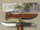 Marbles VN II Woodcraft Custom Shop Knife & Leather Sheath NIB - 1 of 7