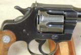Colt Officers Model 38 Heavy Barrel .38 Special Caliber Revolver S/N 622814 - 4 of 6