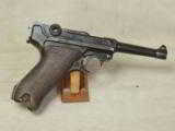 DWM Luger WWI 9mm Caliber Pistol S/N 1244 - 6 of 13