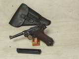 DWM Luger WWI 9mm Caliber Pistol S/N 1244