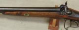 Early 1800s Double Barrel Damascus Hammer Shotgun S/N None - 5 of 12