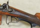 Early 1800s Double Barrel Damascus Hammer Shotgun S/N None - 4 of 12