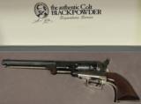 Colt 1851 Navy Signature Series 36 Caliber 2nd Gen Blackpowder Revovler NIB S/N 30095 - 3 of 10