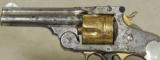 Smith & Wesson 38 Double Action Second Model Engraved .38 Caliber Revolver S/N 80244 - 4 of 9