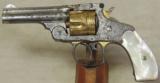 Smith & Wesson 38 Double Action Second Model Engraved .38 Caliber Revolver S/N 80244 - 1 of 9
