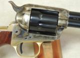 Uberti 1873 Stallion Brass Frame .22 LR Caliber Revolver NIB S/N J91871 - 4 of 6