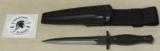 Spartan Blades George V-14 Dagger With Kydex Sheath * NIB Black - 1 of 7