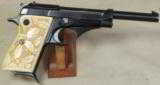 Beretta Model 71 Long Barrel .22 LR Pistol S/N F40499 - 2 of 6