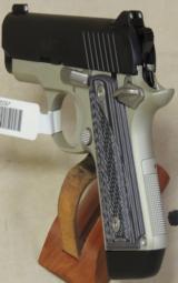 Kimber Micro Carry Advocate .380 ACP Caliber Pistol Purple Grips NIB S/N T0015509 - 3 of 5