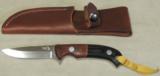 Nighthawk Custom / Keith Murr Model 375 knife & Leather Sheath NEW - 5 of 5