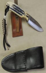 Wilson Tactical M14 3" Fixed Blade Custom Knife NEW Stag Bone - 4 of 4