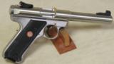 Ruger Mark III Target .22 LR Caliber Stainless Pistol NIB S/N 275-11326 - 2 of 7