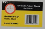 Burris AR-536 Prism 5X Ballistic/CQ Reticle Tactical Red Dot Sight NIB - 6 of 6