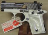 Sig Sauer P238 White Chrome .380 ACP Caliber Pistol NIB S/N 27B152706 - 1 of 5