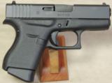 Gock 43 Subcompact 9mm Caliber Pistol NIB S/N BAFF100 - 1 of 5