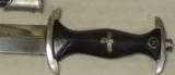 Nazi SS Dagger 1936 RZM M7/36 & Scabbard - 4 of 8