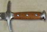 Post WWII Swiss Officer Dagger & Scabbard S/N 20656 - 2 of 4