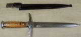Post WWII Swiss Officer Dagger & Scabbard S/N 20656 - 3 of 4