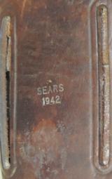 1911 Sears Holster 1942 Dated With U.S. Marked Military Belt - 2 of 6