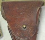 1911 Sears Holster 1942 Dated With U.S. Marked Military Belt - 4 of 6